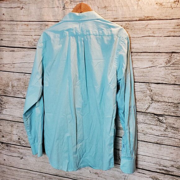 Izod Long Sleeve Button Down Shirt Size Large - Picture 3 of 6